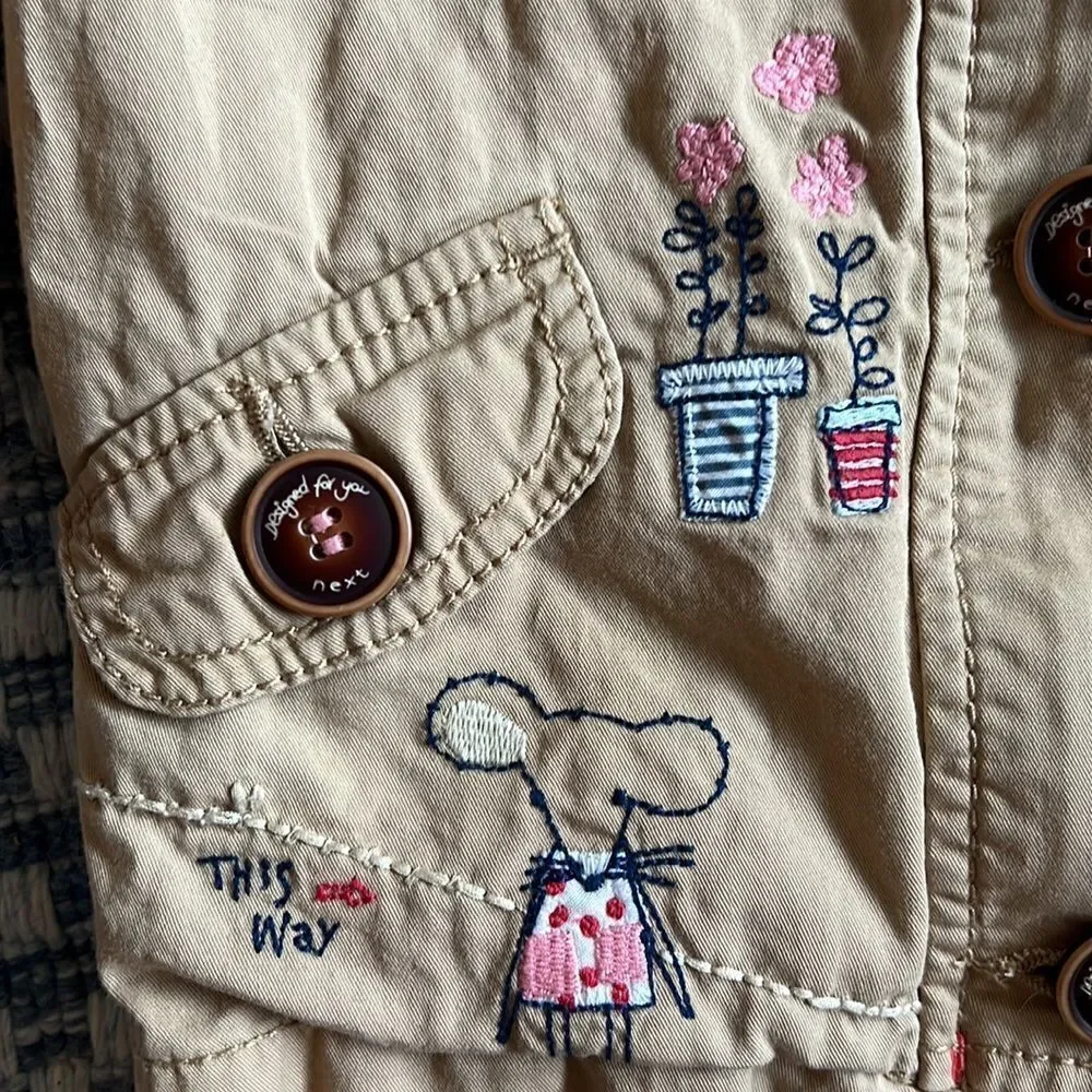 I Love Next Girl’s 12-18mo Khaki Jacket with Hood